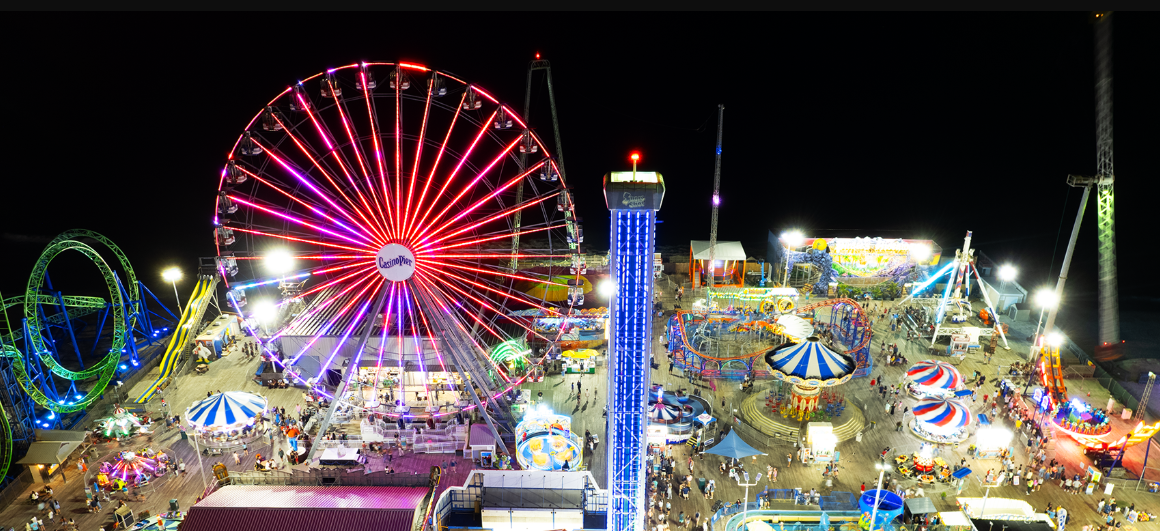 Casino Pier and Breakwater Beach, United States